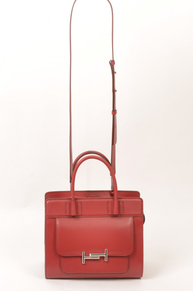 Tod's Shopper Double T in Rot