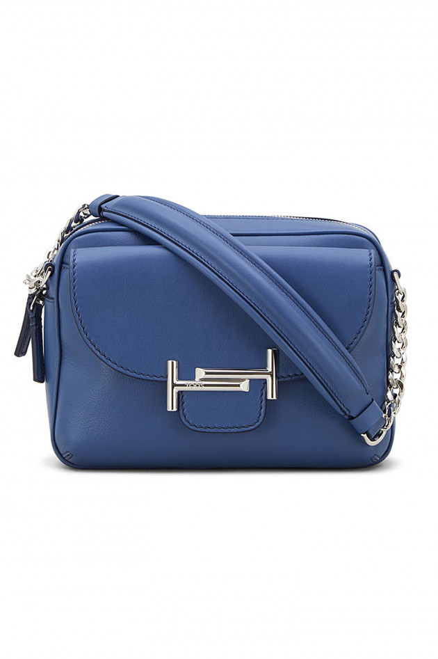 Tod's Tasche DOUBLE T MINI in Blau