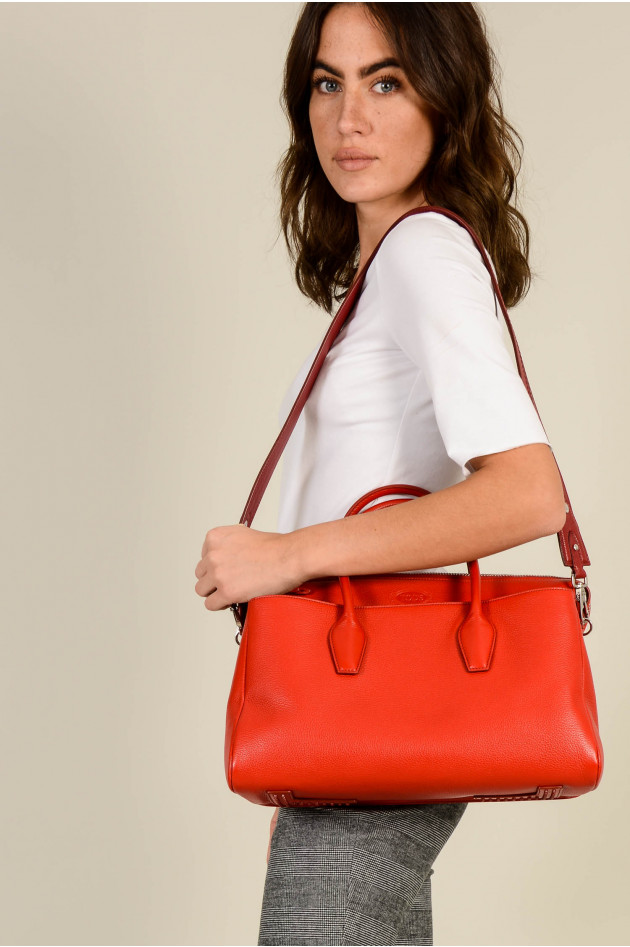 Tod's Tasche BAULETTO in Rot