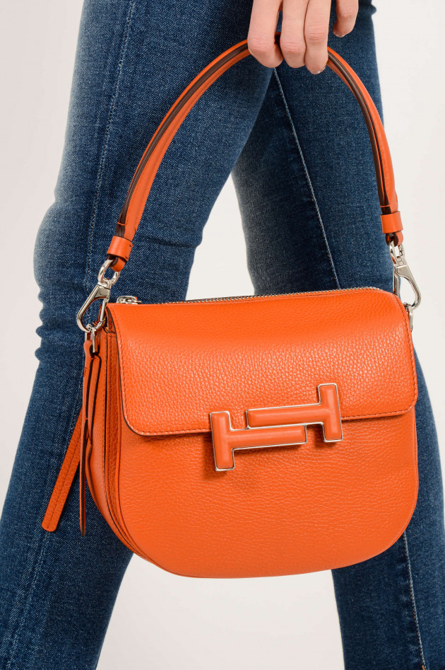 Tod's Tasche DOUBLE T CROSSBODY MINI in Orange