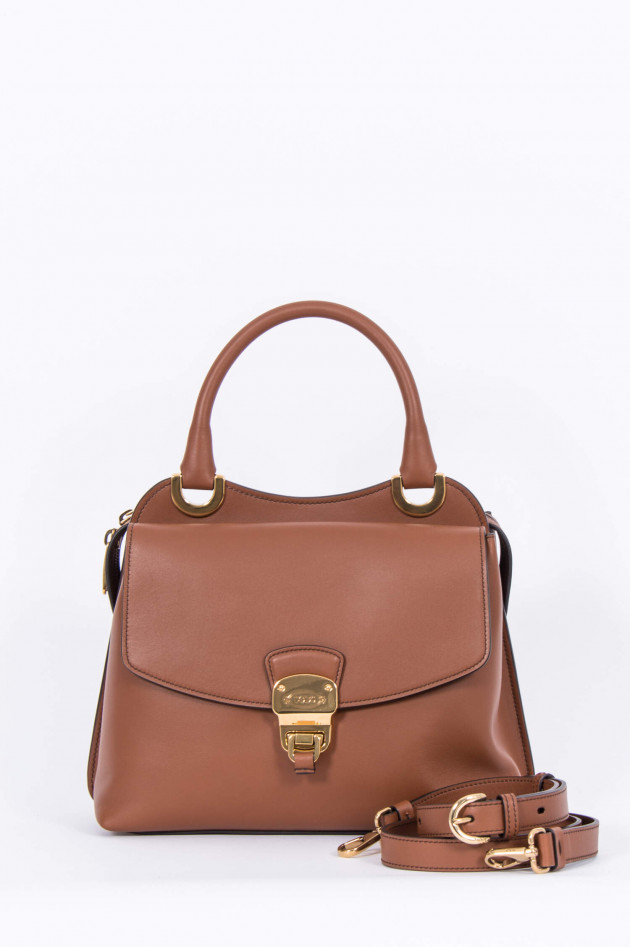 Tod's Henkeltaschen in Cognac