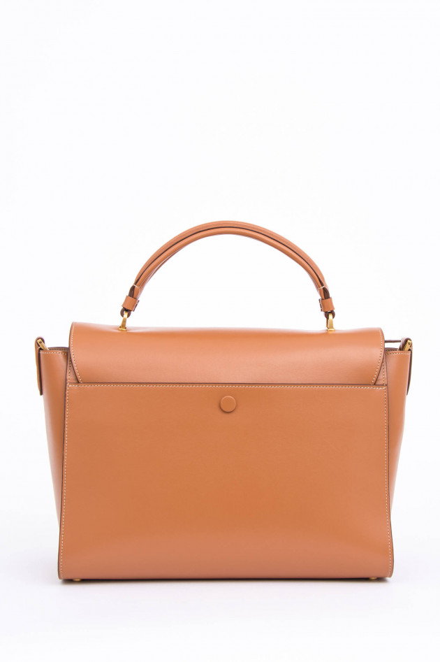 Tod's Handtasche mit Trapezform in Mahagoni