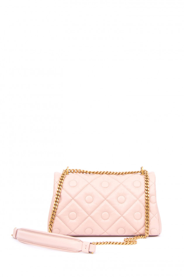 Tod's Cross-Body-Bag aus geprägtem Leder in Rosa