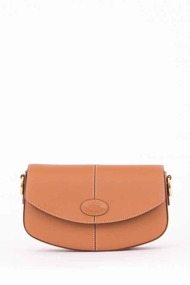 Tod's Crossbody-Bag MINI-C-BAG in Mahagoni