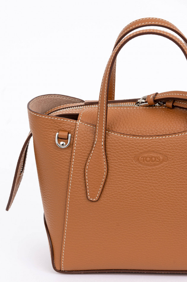 Tod's Mini Shopping-Bag in Camel