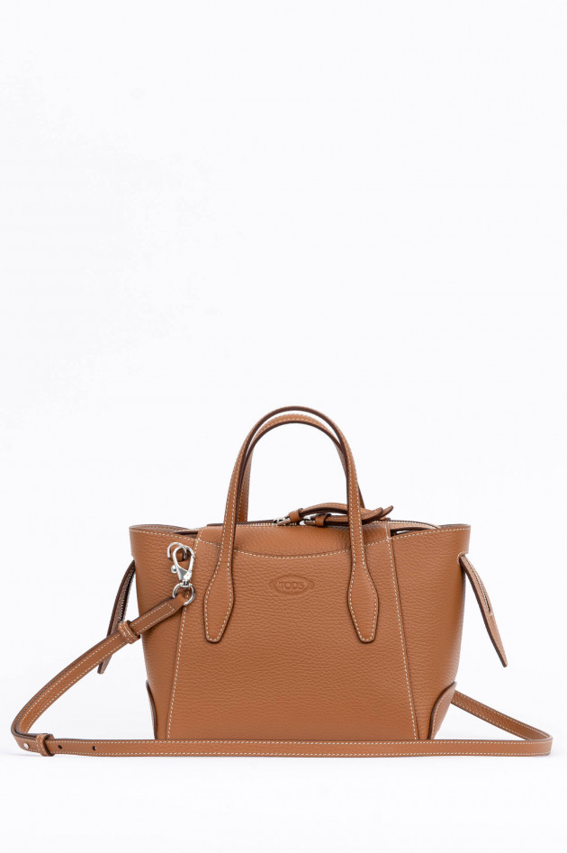 Tod's Mini Shopping-Bag in Camel