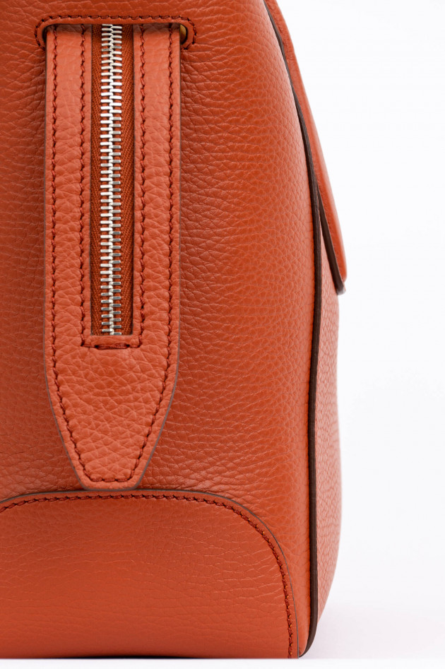 Tod's Mini Shopping Bag in Terracotta