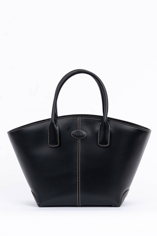 Tod's Tasche mit Trapezform in Schwarz