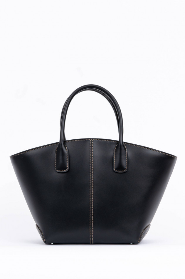 Tod's Tasche mit Trapezform in Schwarz