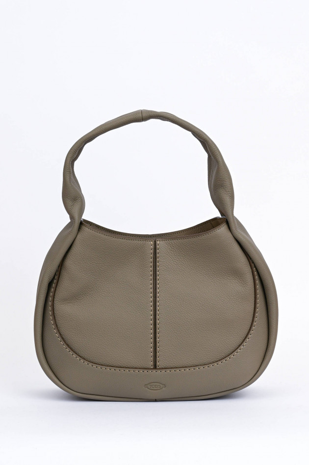 Tod's Kleines Hobo Bag in Taupe