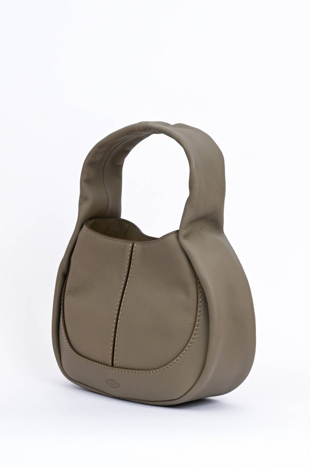 Tod's Kleines Hobo Bag in Taupe