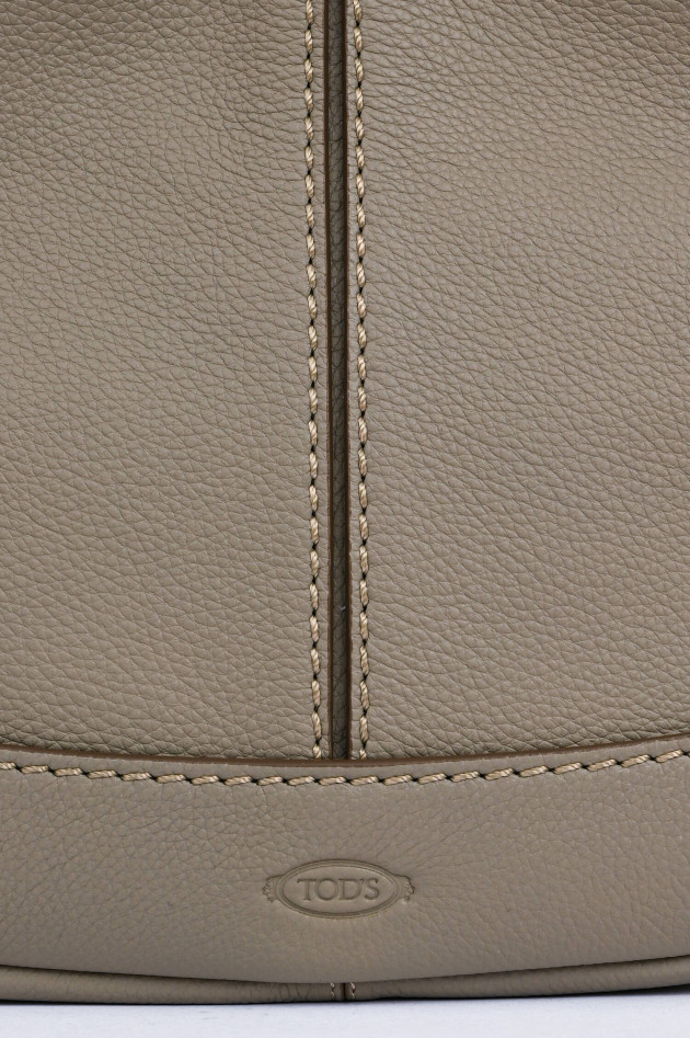 Tod's Kleines Hobo Bag in Taupe