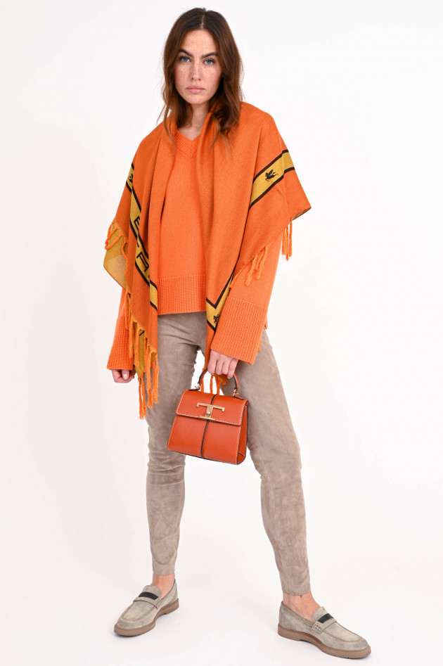 Tod's Ledertasche T Timeless in Orangebraun