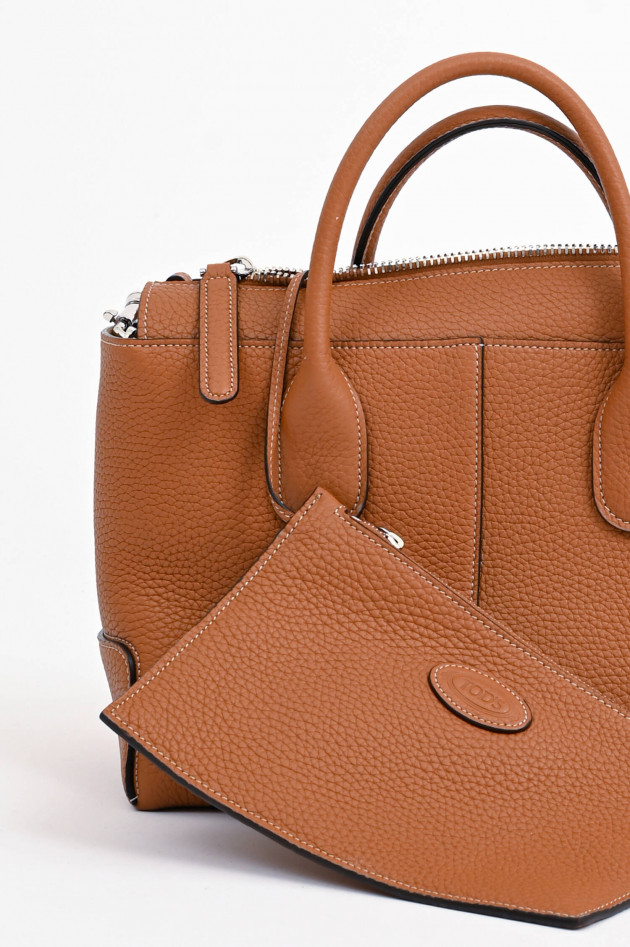 Tod's Handtasche DI aus Leder in Hellbraun