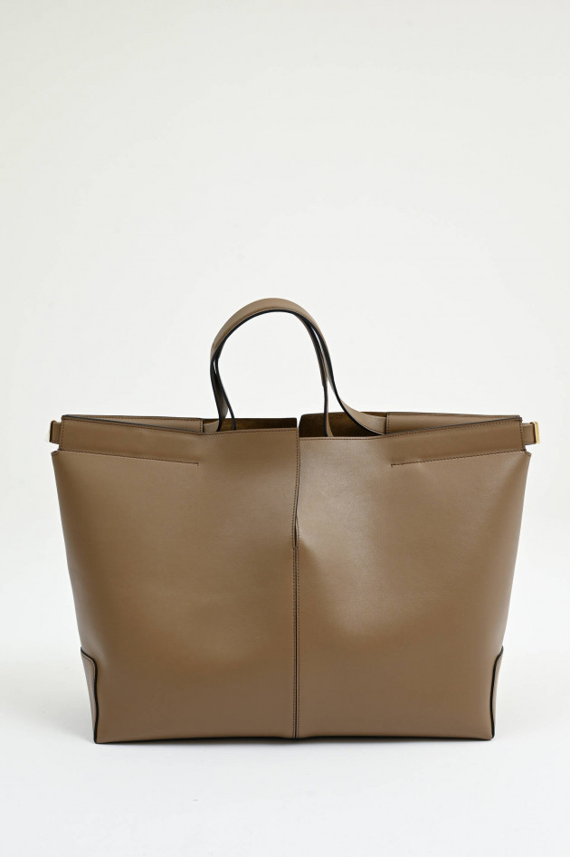 Tod's Shopper DI BAG FOLIO in Cappuccino