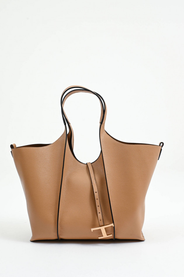 Tod's Shopper AMANDA in Camello Chiaro