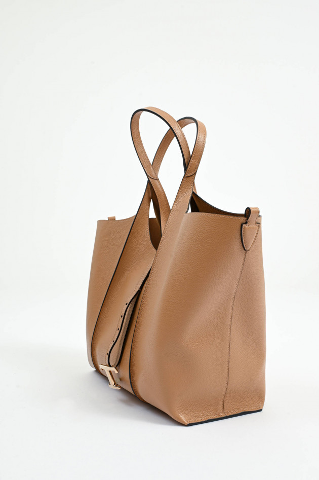 Tod's Shopper AMANDA in Camello Chiaro