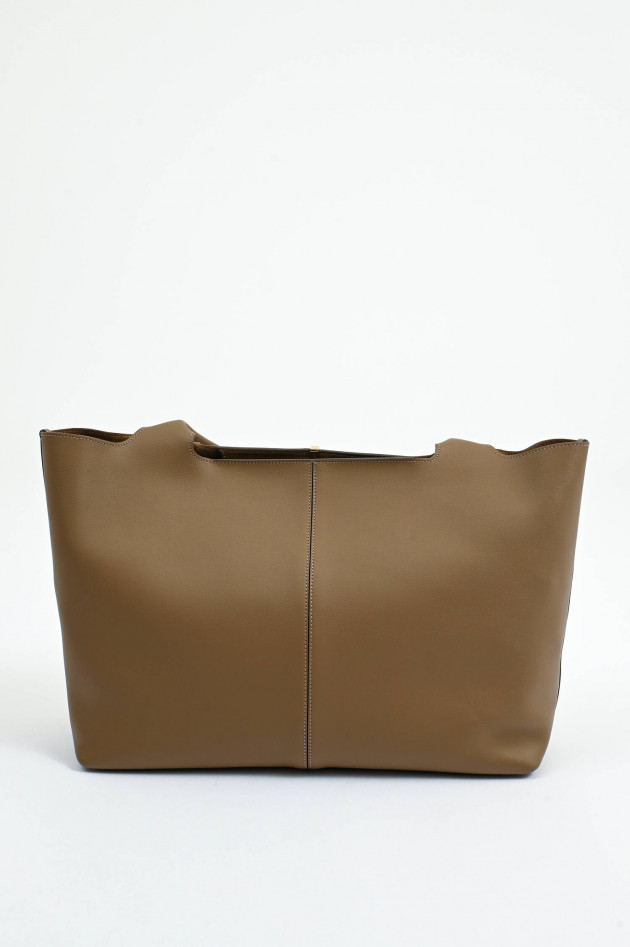 Tod's Handtasche L aus Glattleder in Lenticchia
