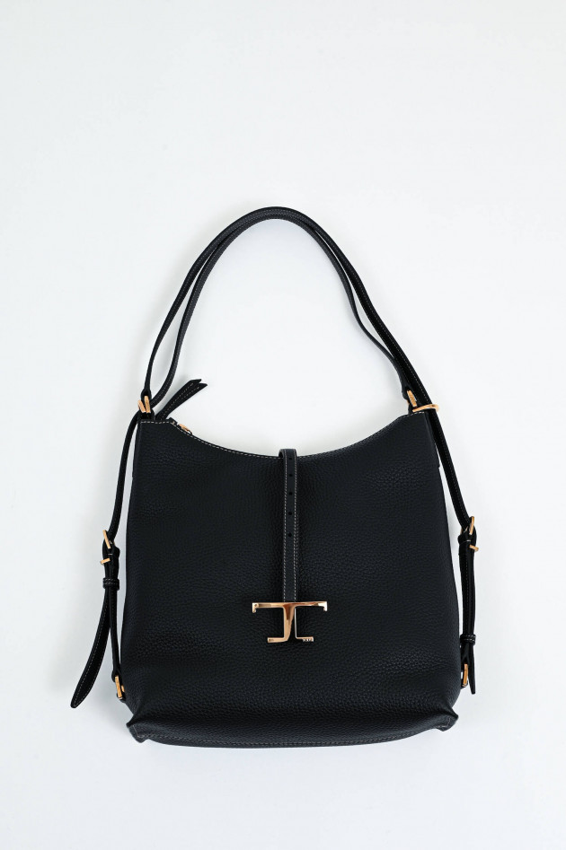 Tod's Tasche aus genarbtem Leder in Schwarz