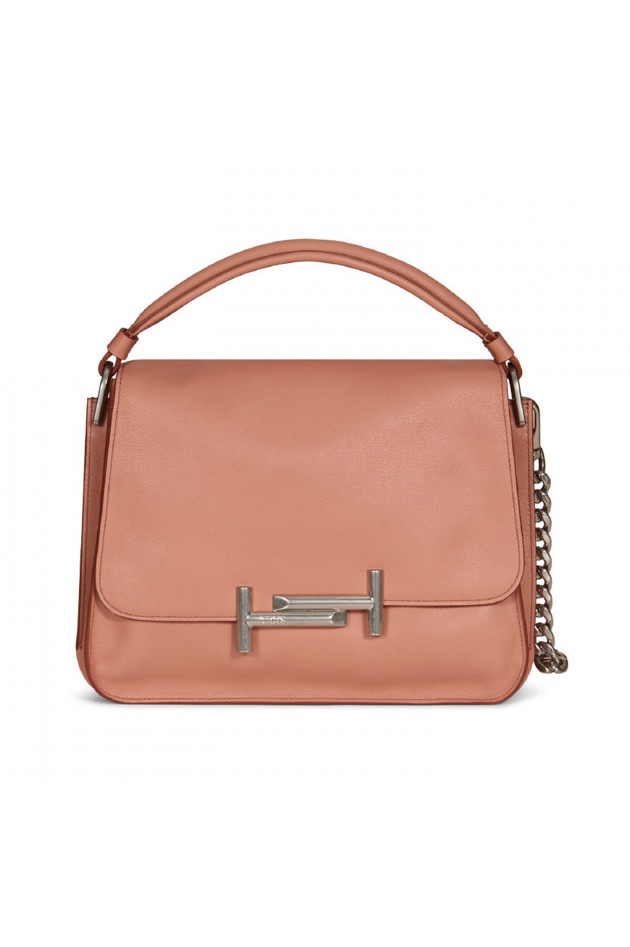 Tod's Tasche DOUBLE T in Rosé