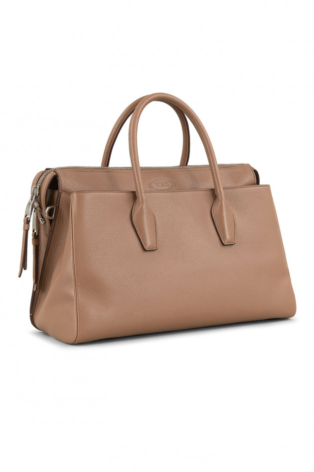 Tod's Tasche BAULETTO MEDIUM in Braun/Beige