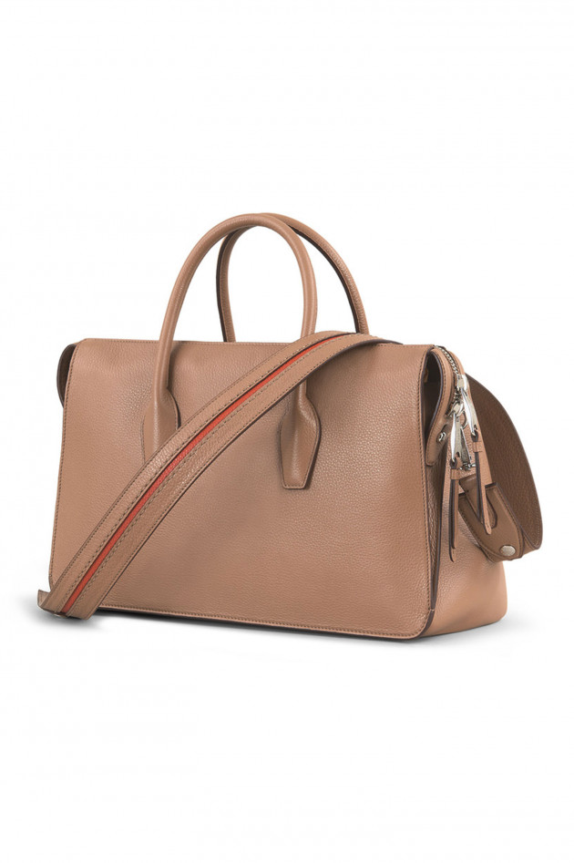 Tod's Tasche BAULETTO MEDIUM in Braun/Beige