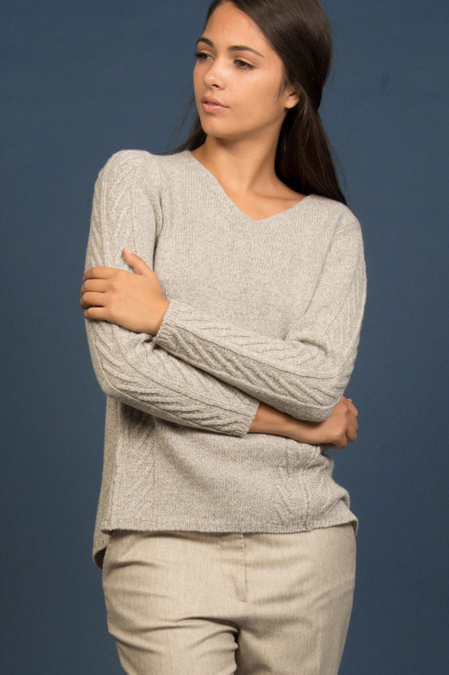 Tonet Strickpullover in Beige