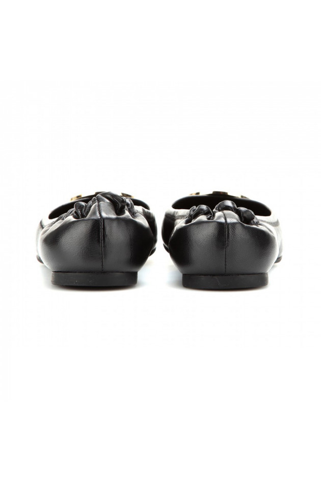 Tory Burch Ballerina Schwarz