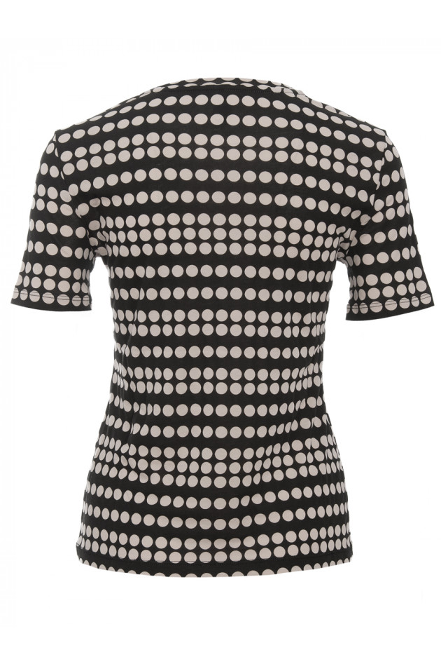 Tory Burch Shirt gepunktet Schwarz/Natur