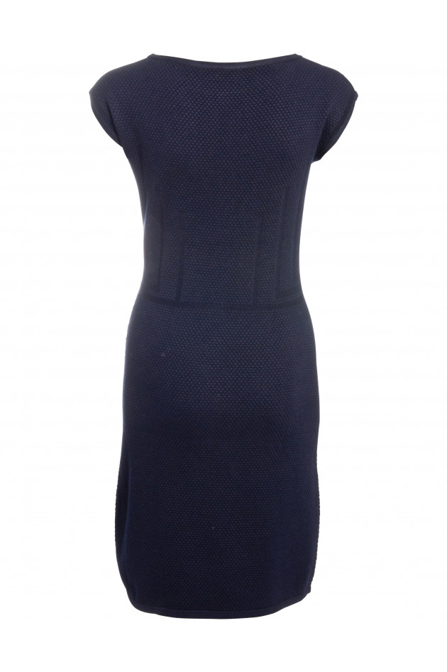 Grüner Twinset in Navy