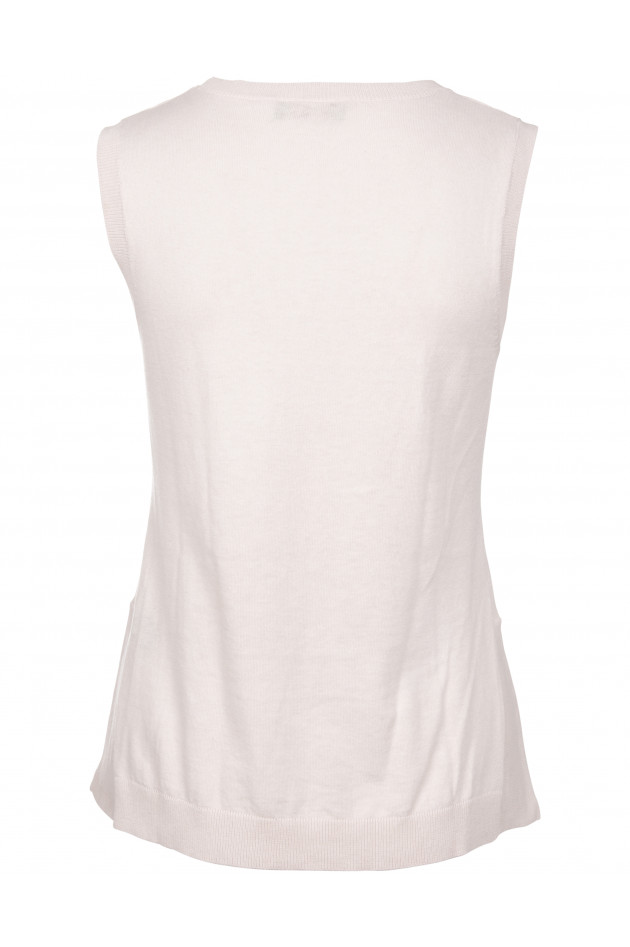 Grüner Twinset in Rosé