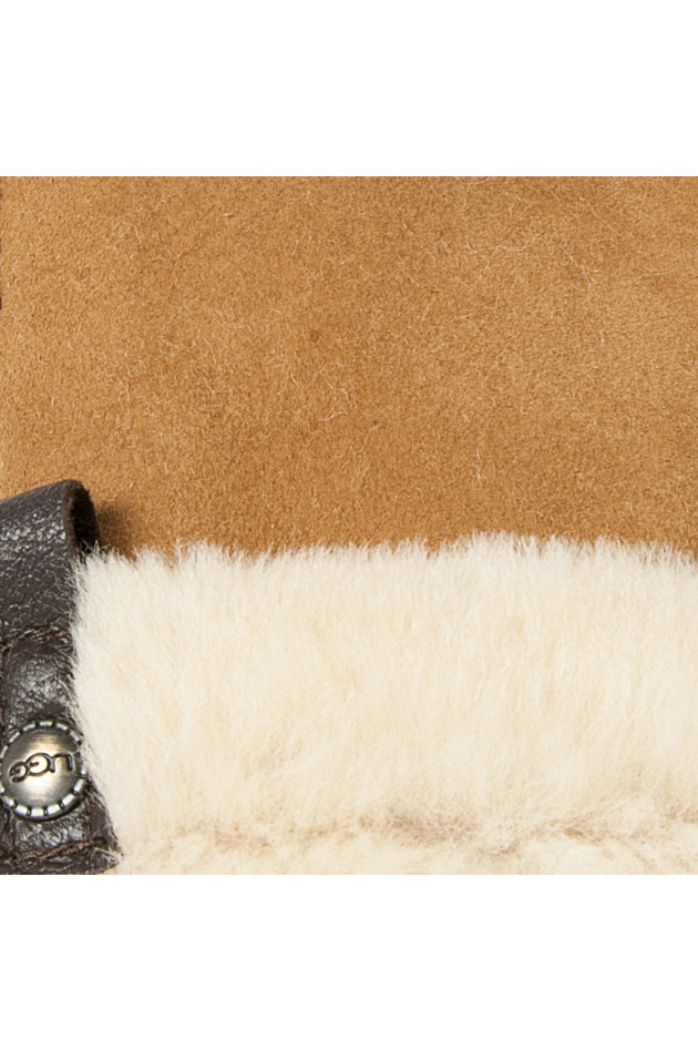 UGG Australia Lammfellhandschuhe in Chestnut