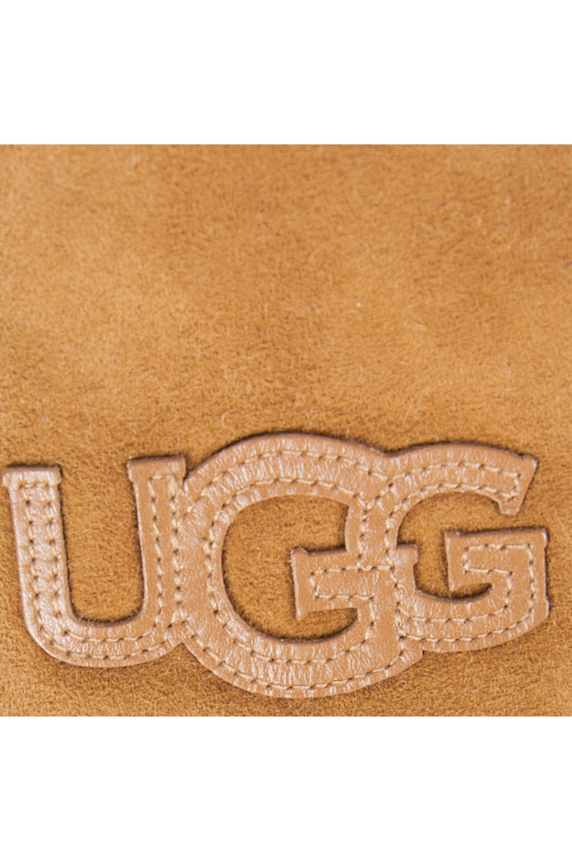 UGG Australia Lammfell Fäustlinge in Chestnut