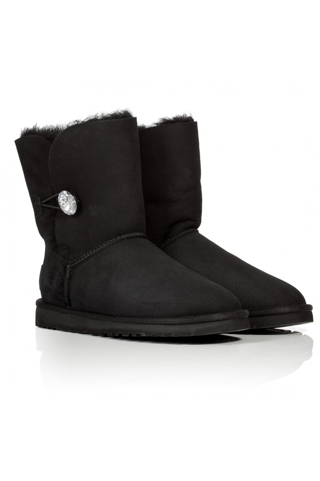 UGG Australia UGG Boots BUTTON BLING in Schwarz