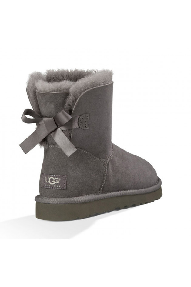 ugg boots mini bailey bow grau