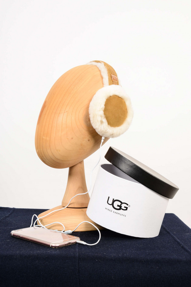 UGG Ohrwärmer CLASSIC mit Lautsprecher in Chestnut