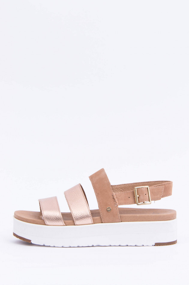 UGG Riemen-Sandale BRAELYNN in Rosegold