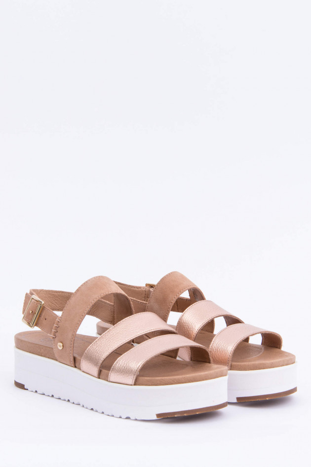 UGG Riemen-Sandale BRAELYNN in Rosegold