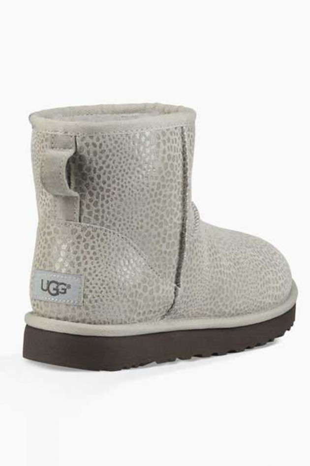 UGG Boots CLASSIC MINI GLITZY in Grau