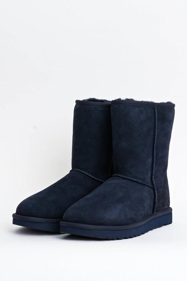 UGG Lammfell Boot CLASSIC SHORT in Midnight