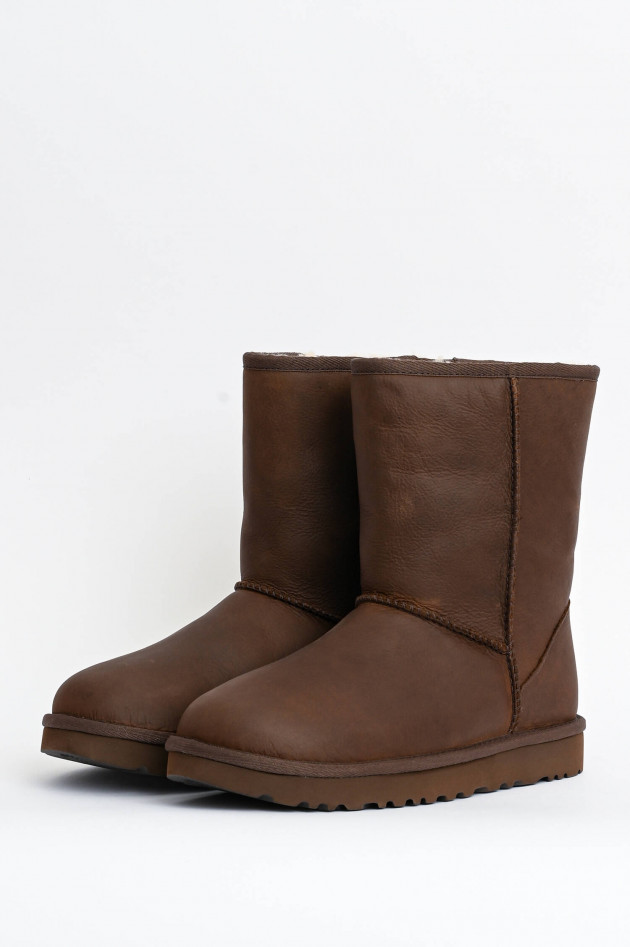 UGG Lammfell-Boot CLASSIC SHORT in Tabac