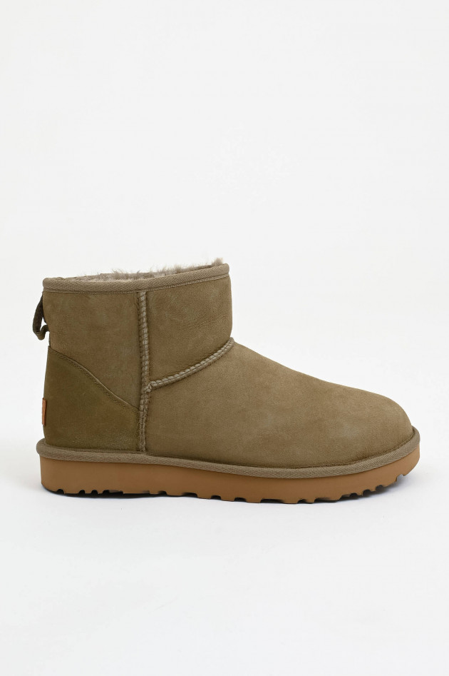 UGG  Boots CLASSIC MINI in Oliv