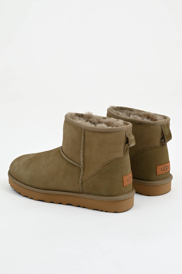 UGG  Boots CLASSIC MINI in Oliv