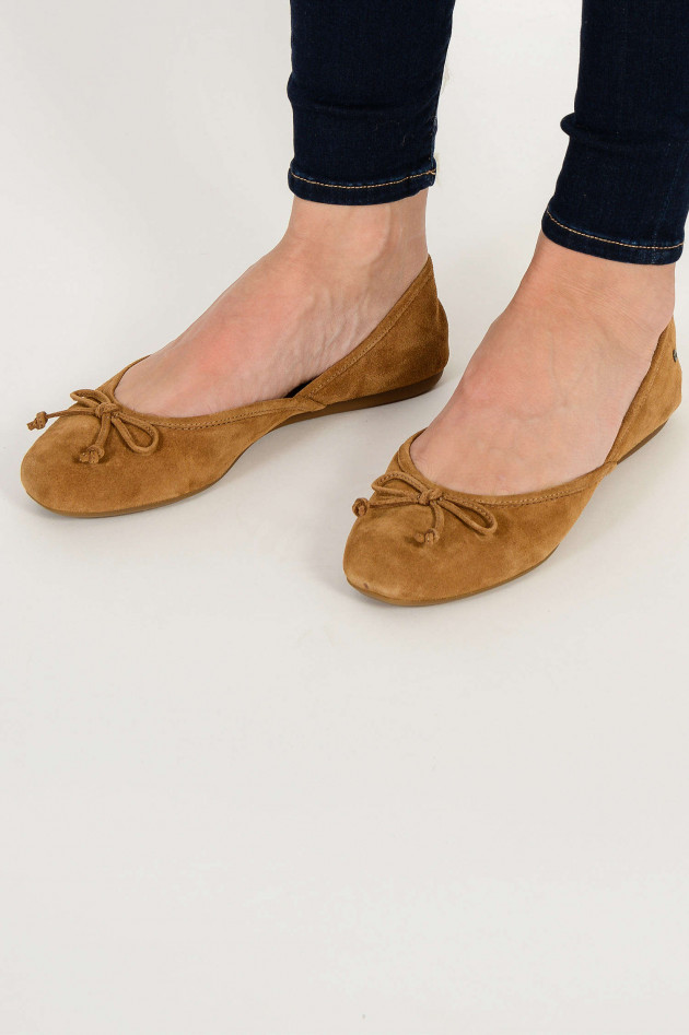 Ballerinas LENA in Chestnut