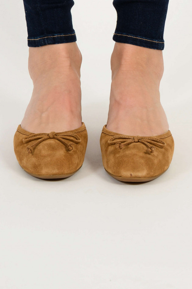 Ballerinas LENA in Chestnut