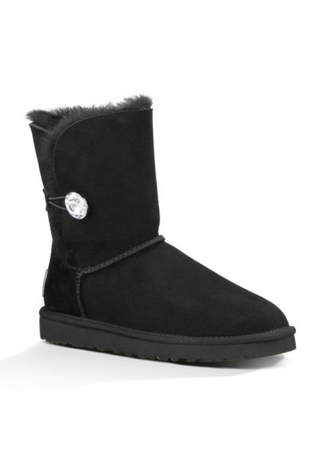 UGG Boots Bailey Button Schwarz