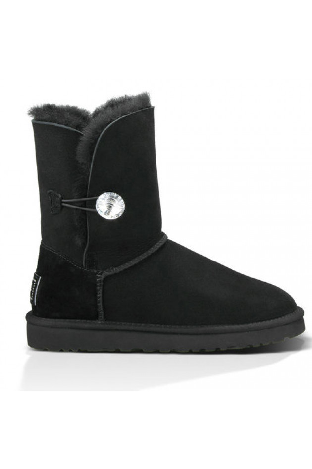 UGG Boots Bailey Button Schwarz