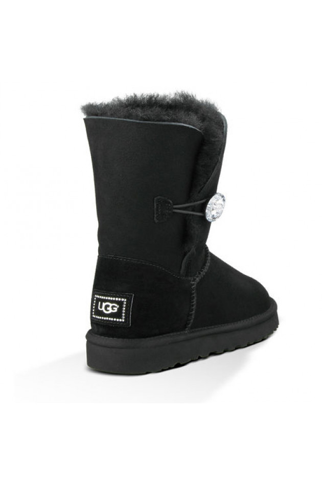 UGG Boots Bailey Button Schwarz