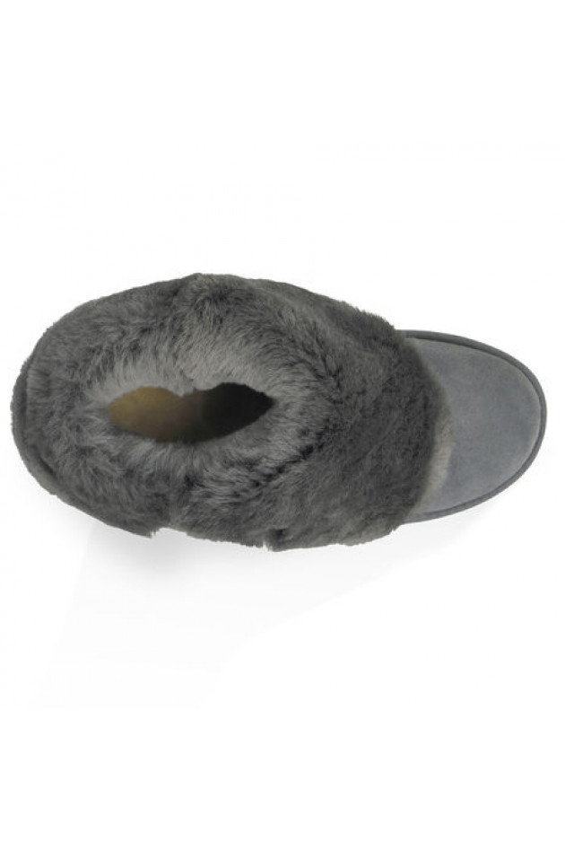 UGG Boots Bailey Button Grau