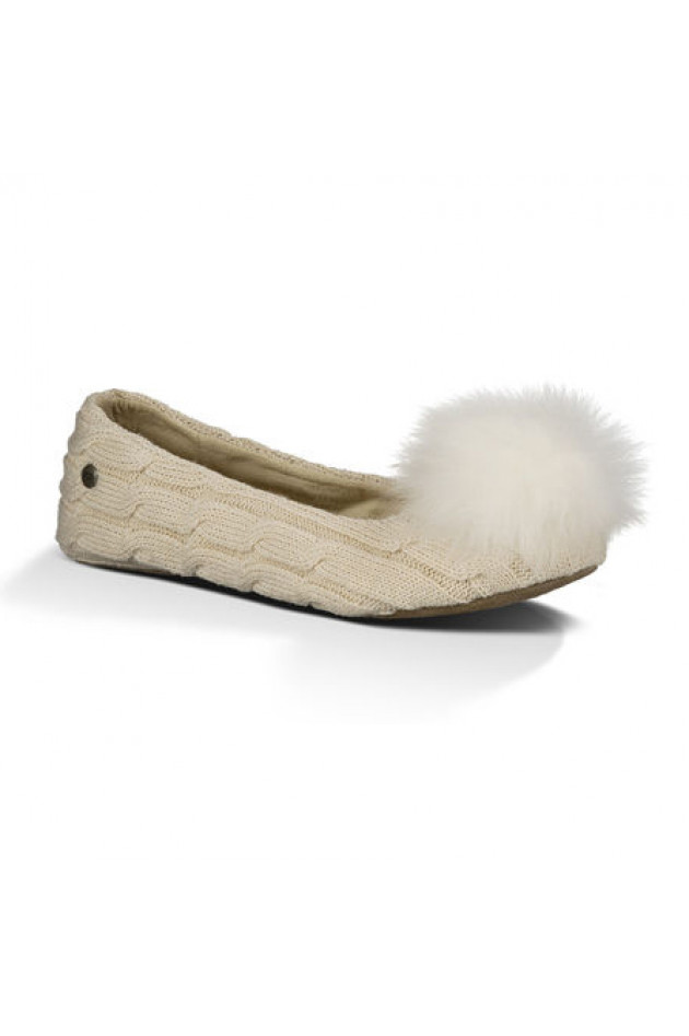 UGG Strickballerina ANDY Creme